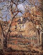 Camille Pissarro Garden oil